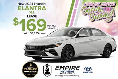 New 2024 Hyundai Elantra SEL
