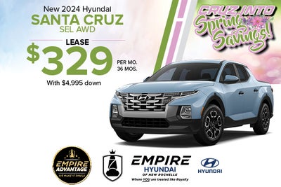 New 2024 Hyundai Santa Cruz SEL AWD